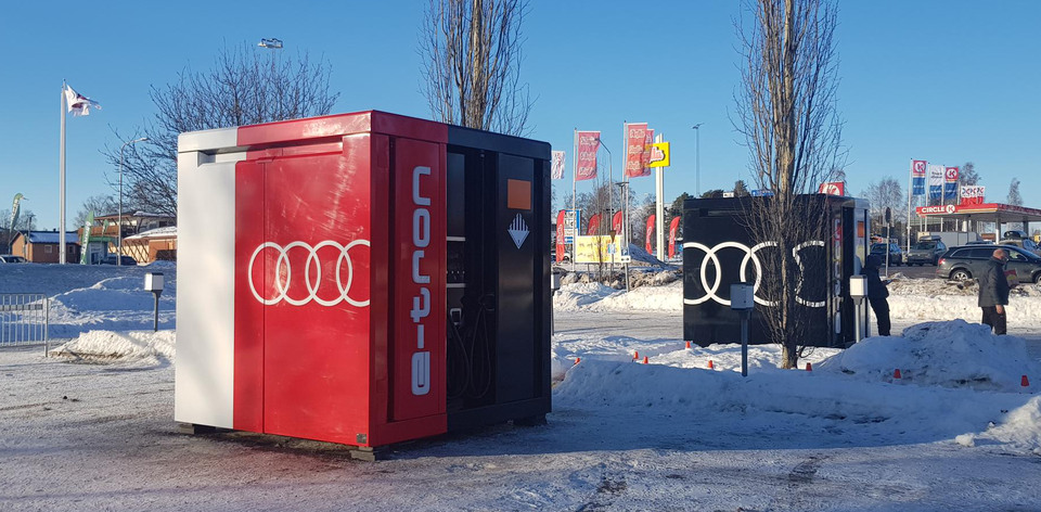 Mobila laddstationer för elbilar i Sveg