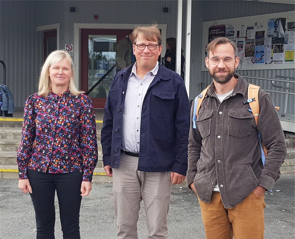 Anda, Anders och Jonas.