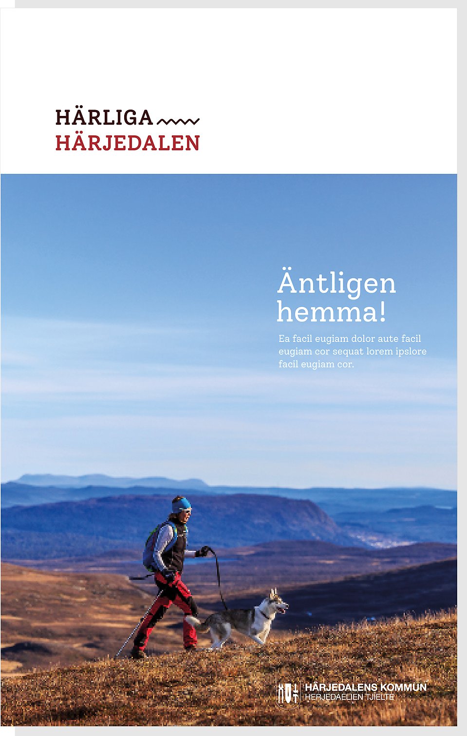 Affisch Härliga Härjedalen