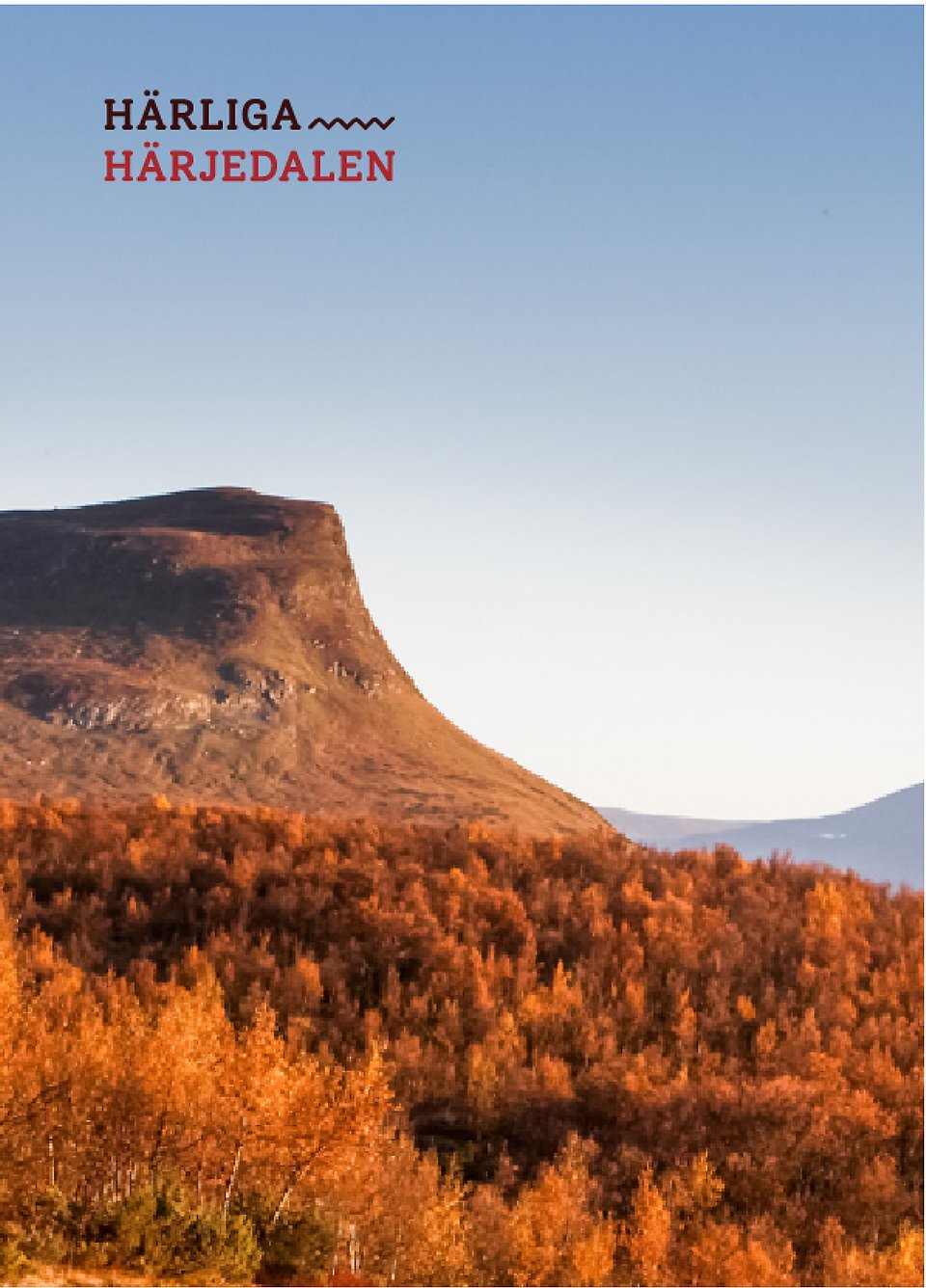 Broschyr Härliga Härjedalen