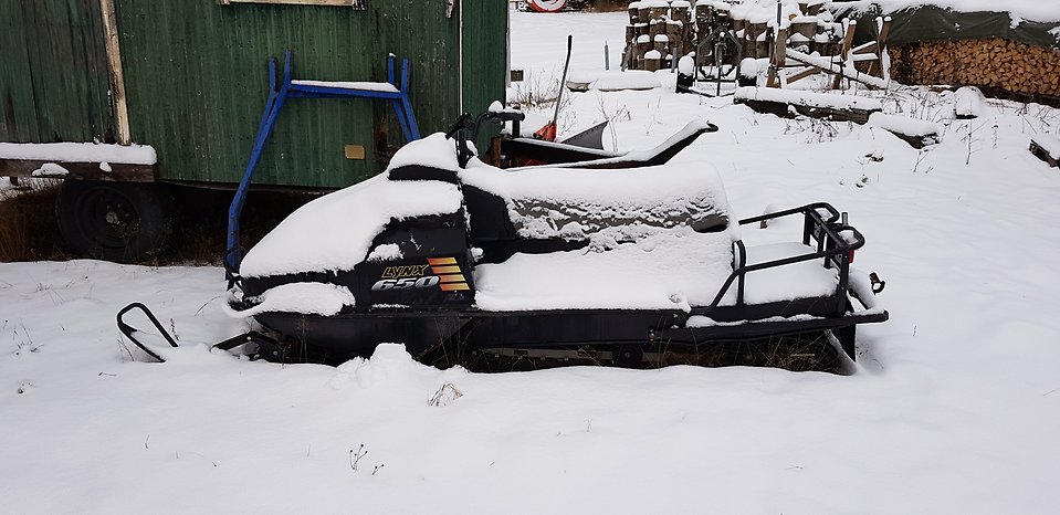 Snöskoter Lynx 650 Syncro.